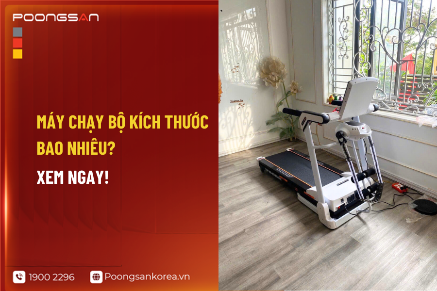 k&iacute;ch thước m&aacute;y chạy bộ