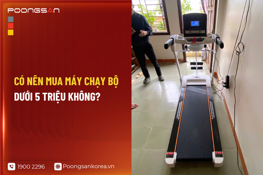 m&aacute;y chạy bộ dưới 5 triệu
