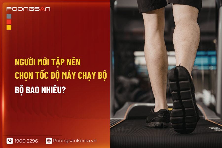 tốc độ tr&ecirc;n m&aacute;y chạy bộ
