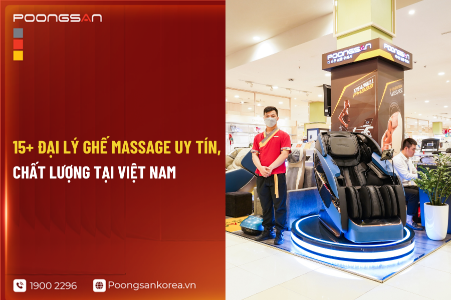 Đại l&yacute; ghế massage