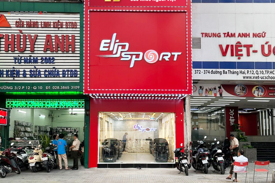 ElipSport - Hệ thống ph&acirc;n phối ghế massage kết hợp thiết bị thể thao