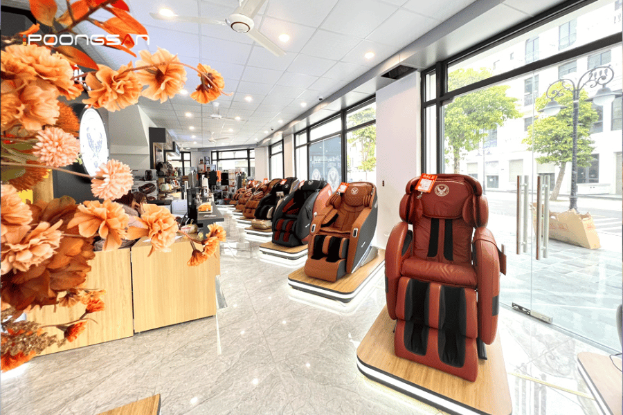 địa chỉ mua ghế massage tại Hải Ph&ograve;ng