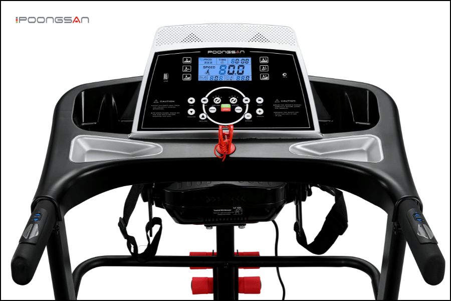 đo nhịp tim tr&ecirc;n m&aacute;y chạy bộ