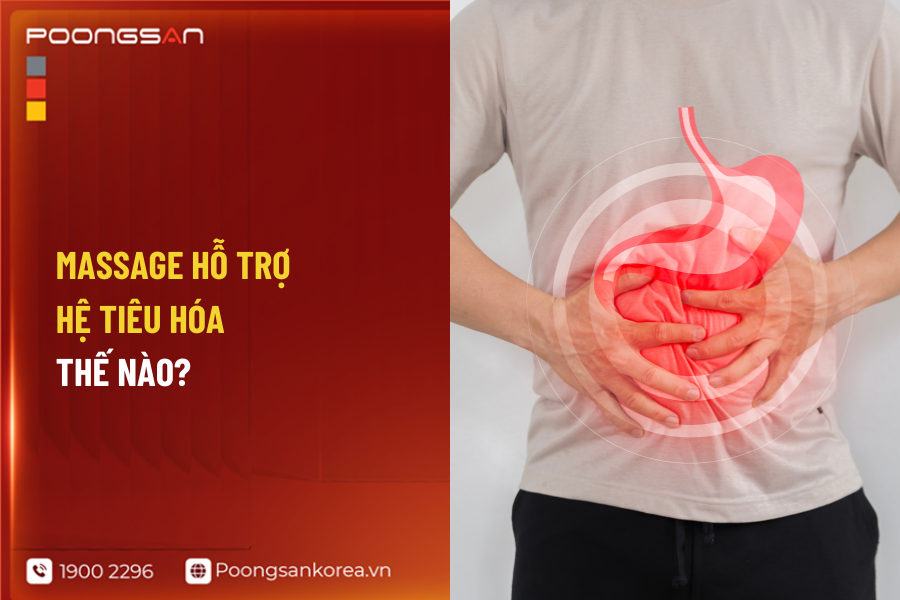 massage hỗ trợ tiêu hóa