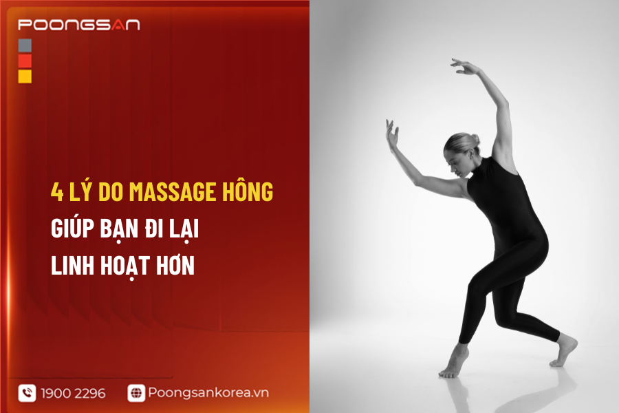 massage v&ugrave;ng h&ocirc;ng cải thiện bước đi