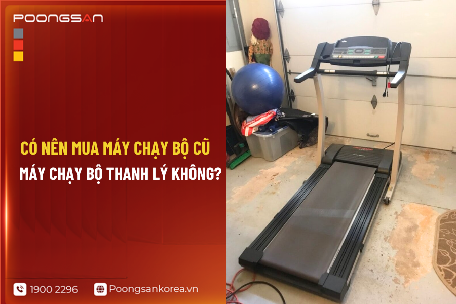 m&aacute;y chạy bộ cũ