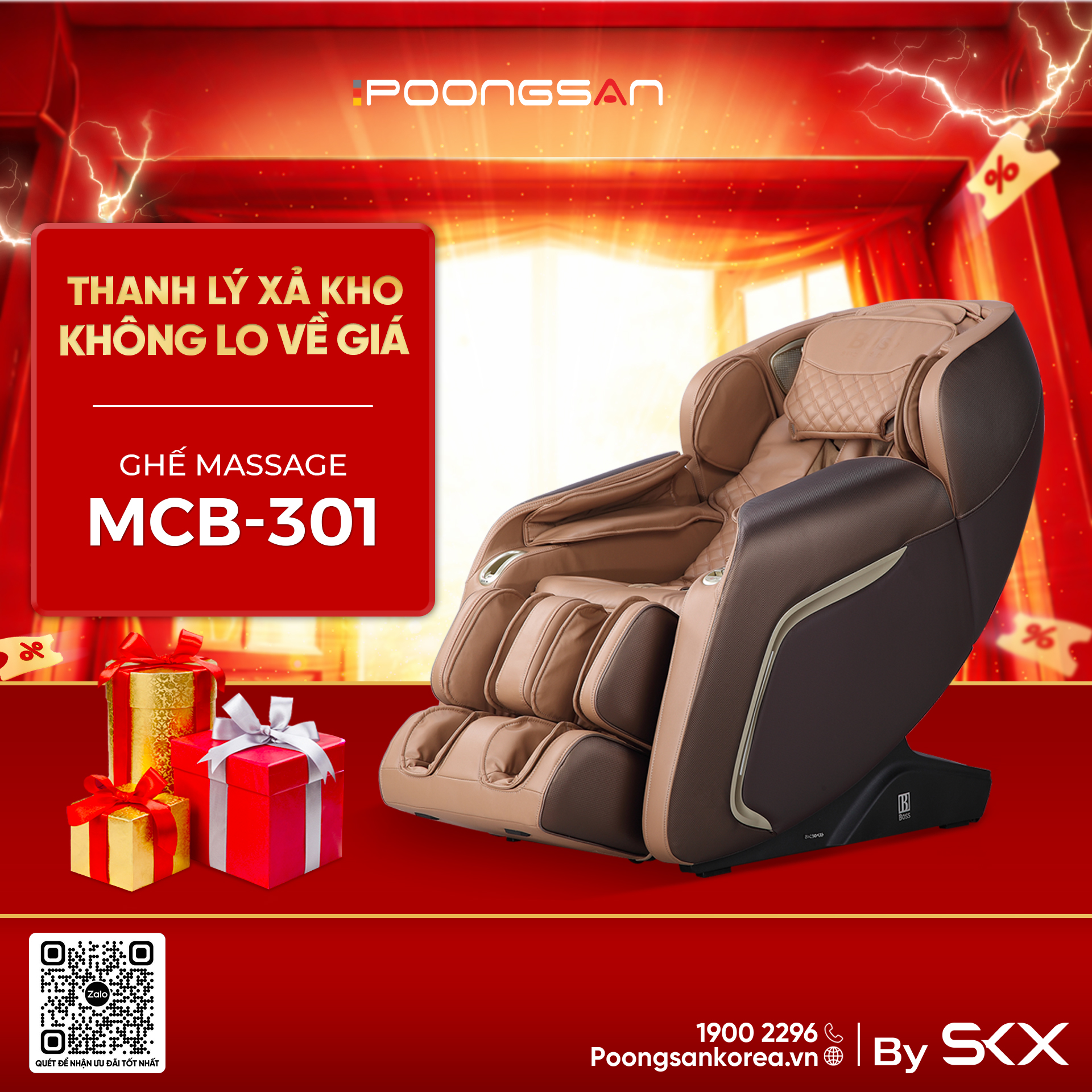 Poongsan xả kho, thanh lý hàng tồn kho