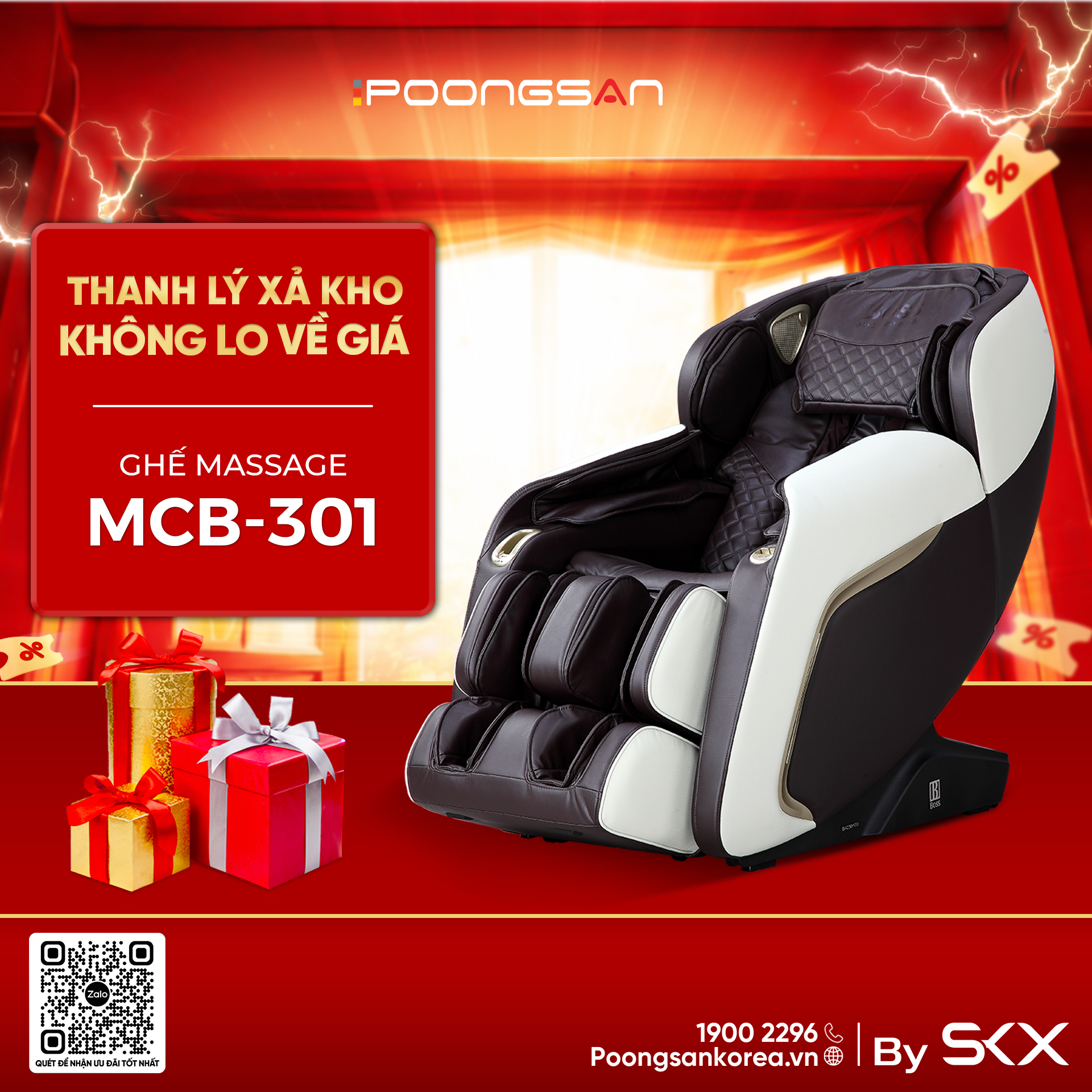 Poongsan xả kho, thanh lý hàng tồn kho