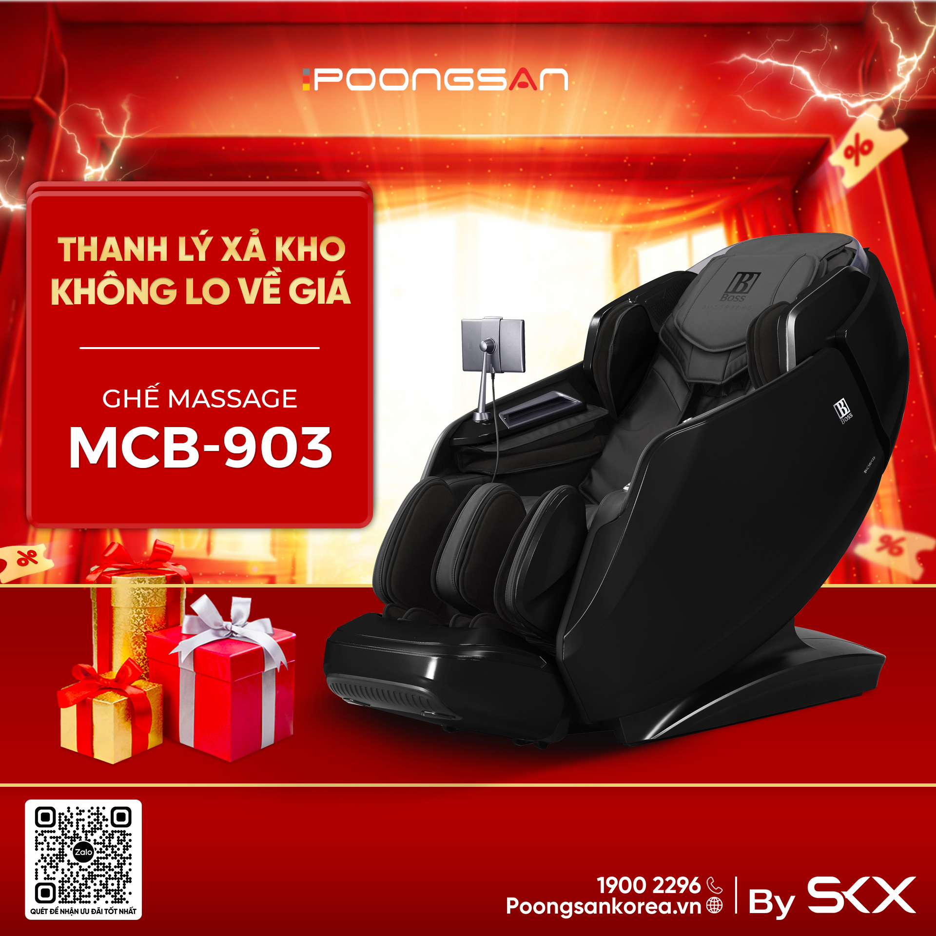 Poongsan xả kho, thanh lý hàng tồn kho