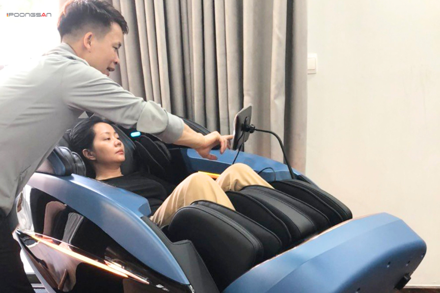 Cách sử dụng ghế massage