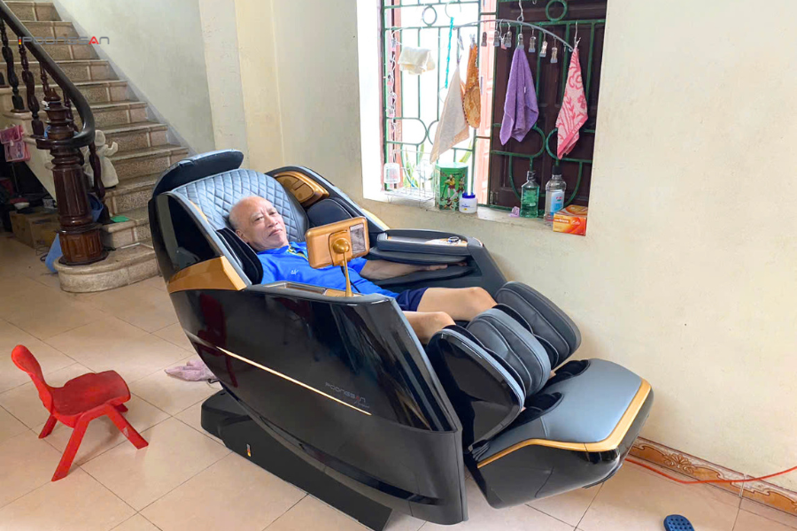 ghế massage lưng