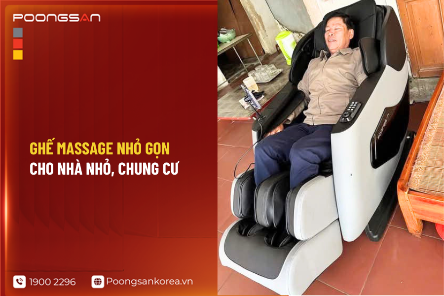 ghế massage nhỏ gọn