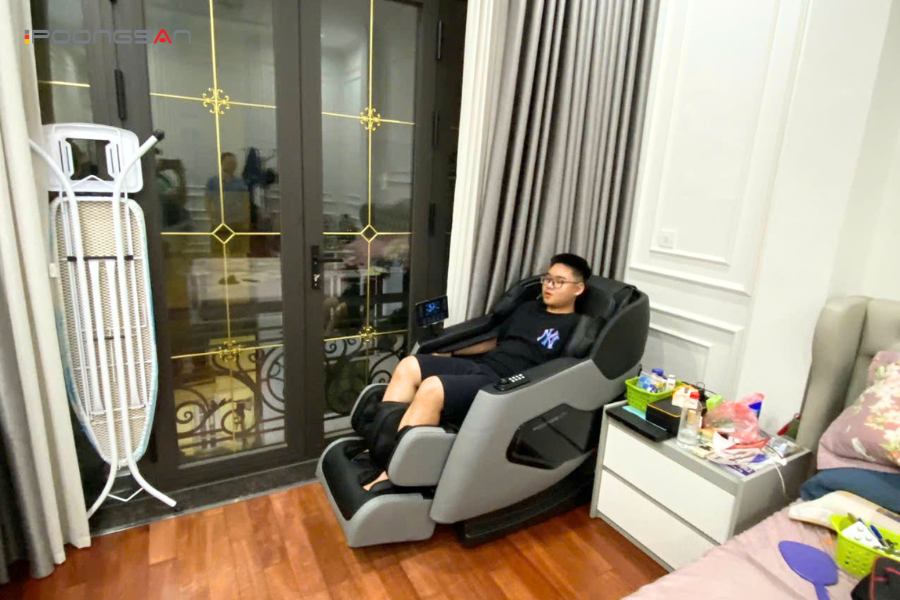 ghế massage trị liệu cổ vai gáy