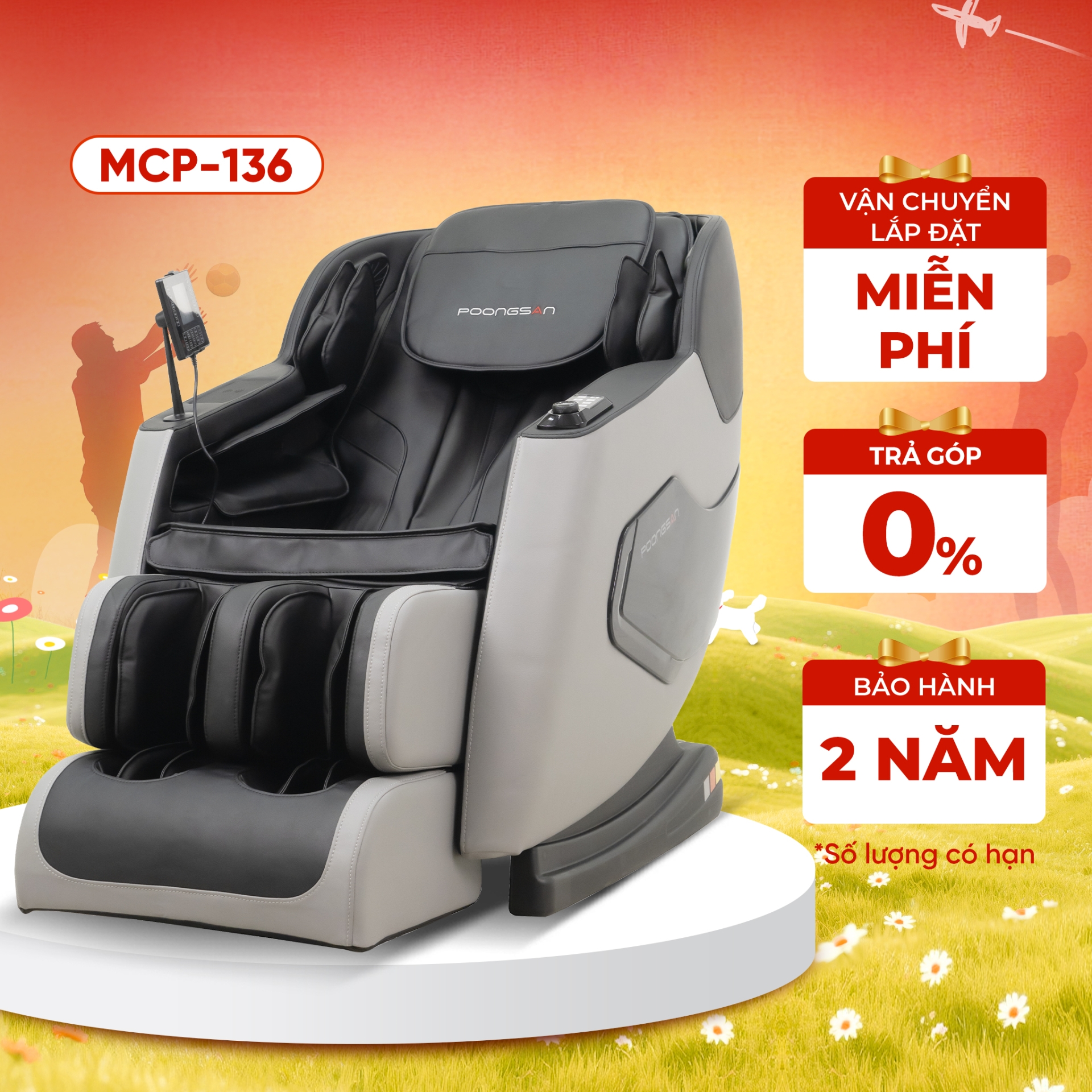 Ghế massage gia đình MCP-136
