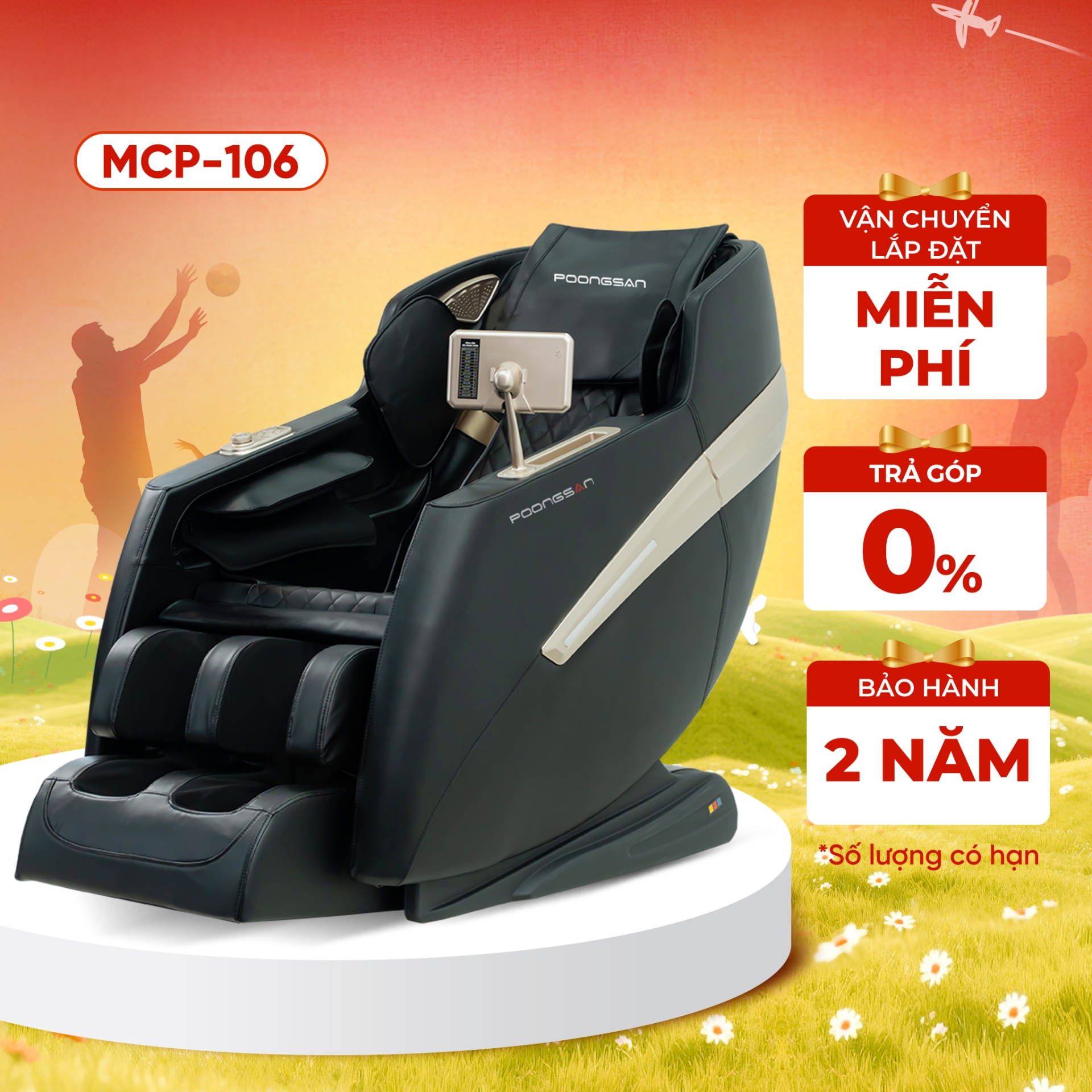 Ghế massage gia đình MCP-106