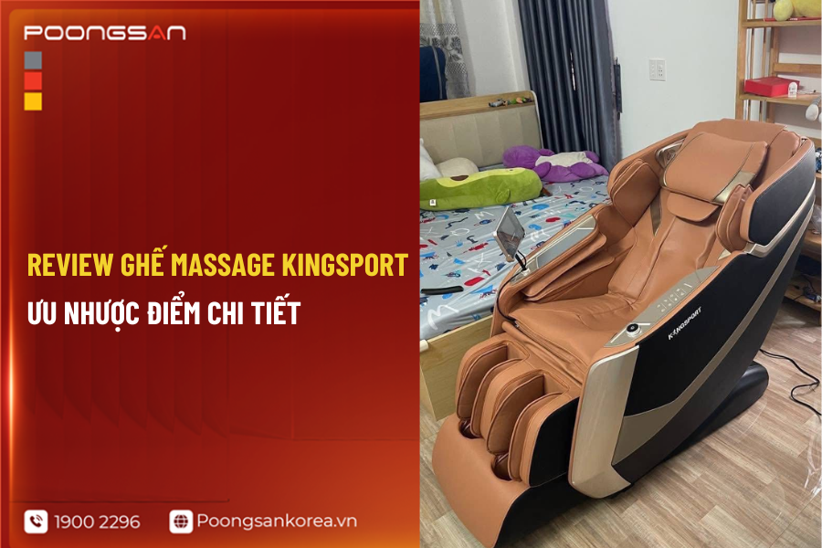 review ghế massage Kingsport