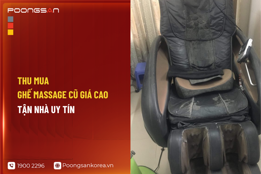 thu mua ghế massage cũ