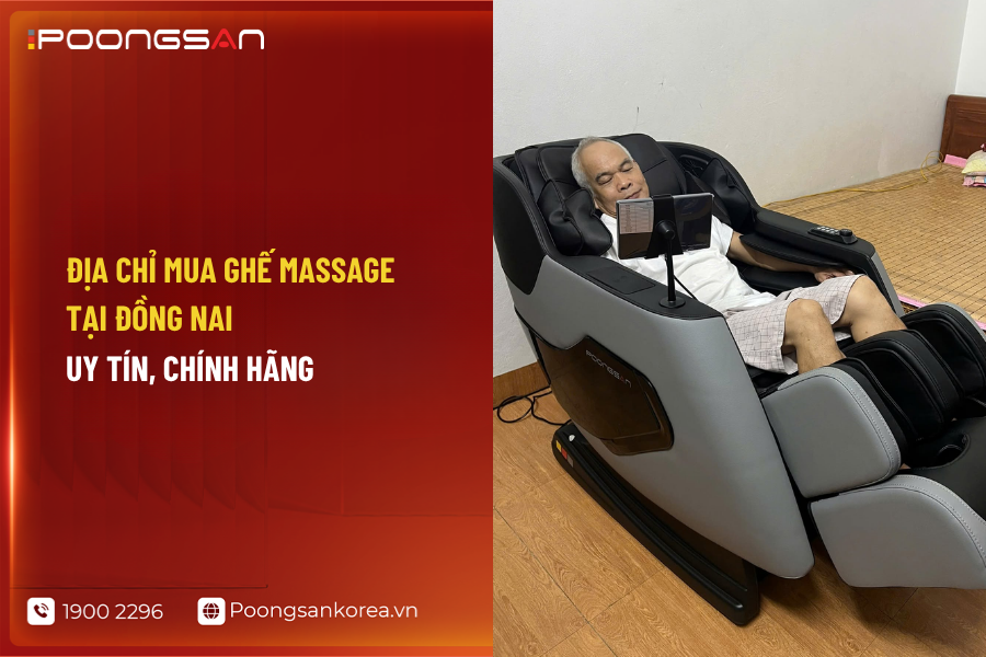 địa chỉ mua ghế massage tại Đồng Nai