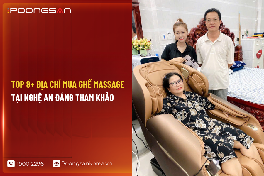 địa chỉ mua ghế massage tại Nghệ An