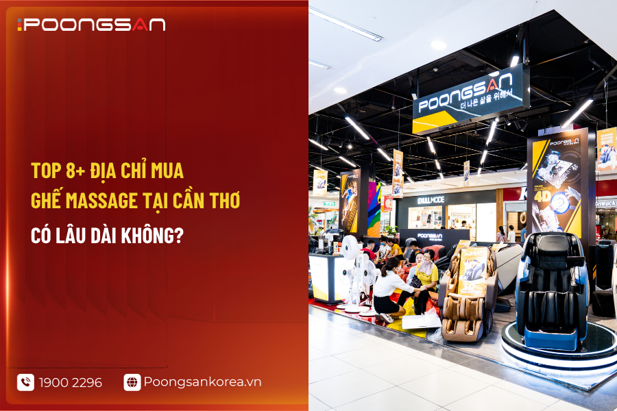 địa chỉ mua ghế massage tại Cần Thơ