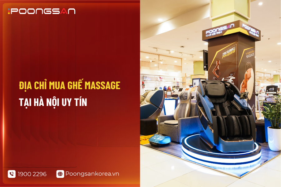 địa chỉ mua ghế massage tại Hà Nội