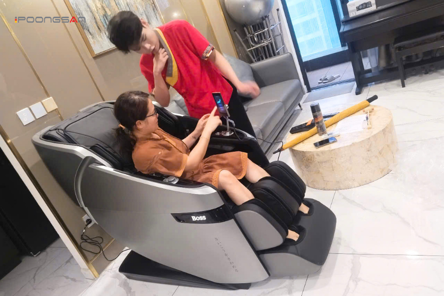 Ghế massage c&oacute; hẹn giờ được kh&ocirc;ng