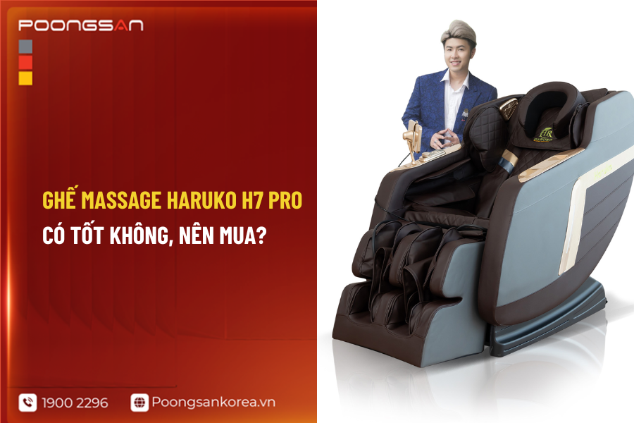 ghế massage Haruko H7 Pro