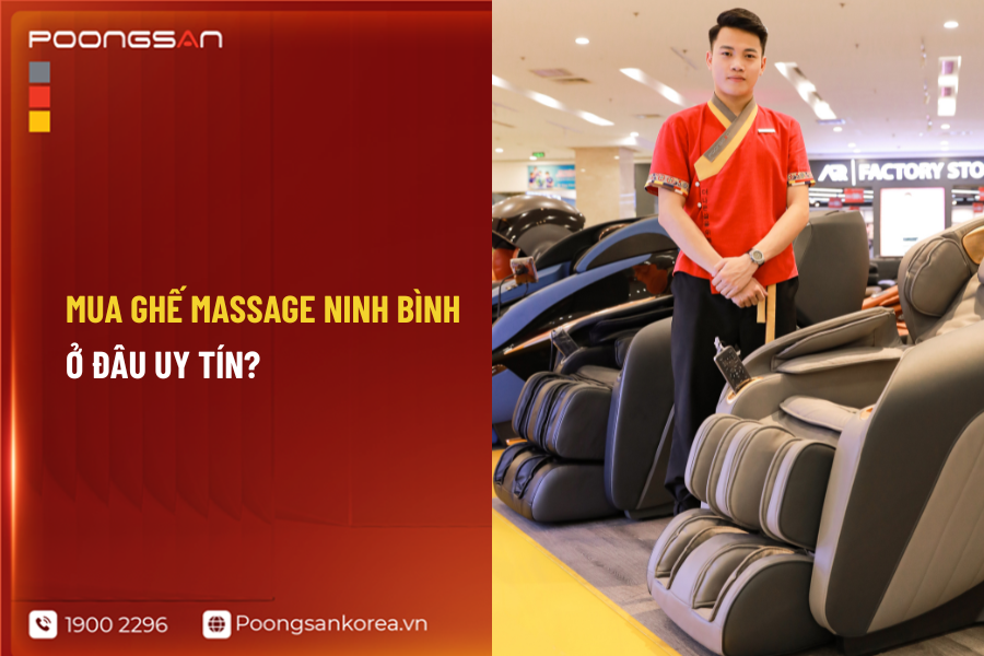 ghế massage Ninh B&igrave;nh