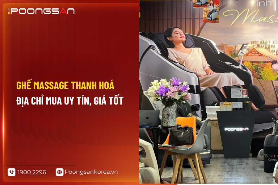 ghế massage Thanh Ho&aacute;