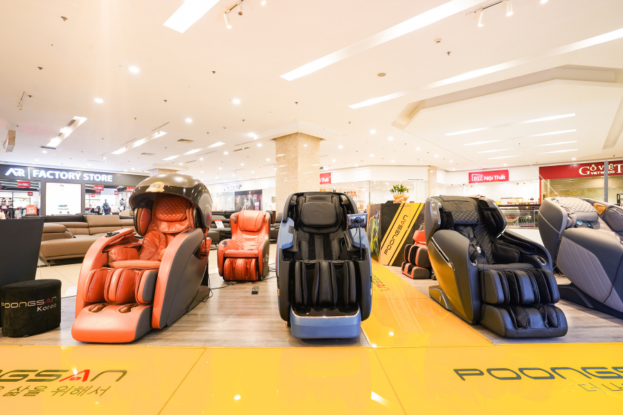 ghế massage nội địa H&agrave;n tại TP.HCM