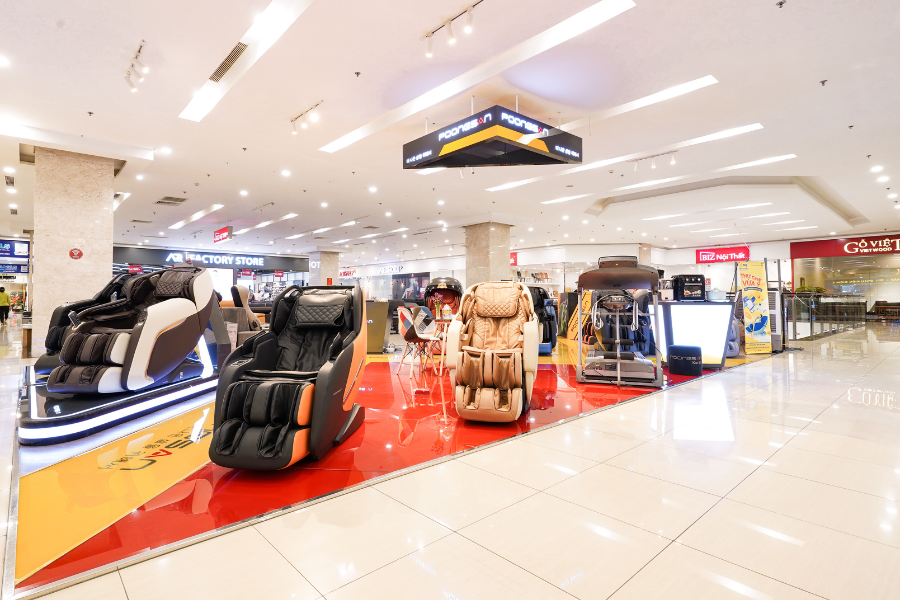 ghế massage nội địa H&agrave;n tại TP.HCM