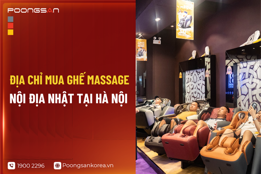 ghế massage nội địa Nhật