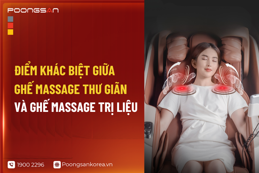 Ghế massage trị liệu