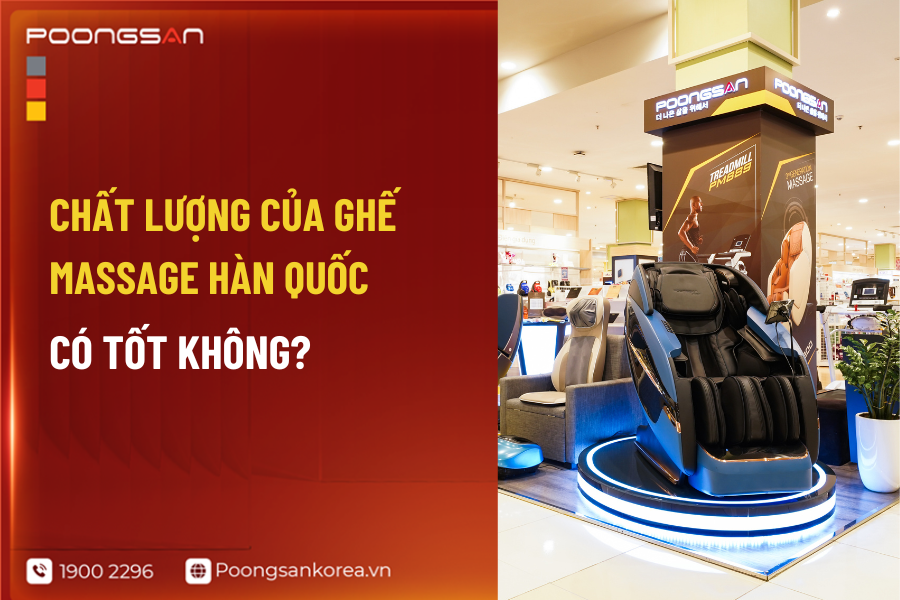 Ghế massage Hàn Quốc