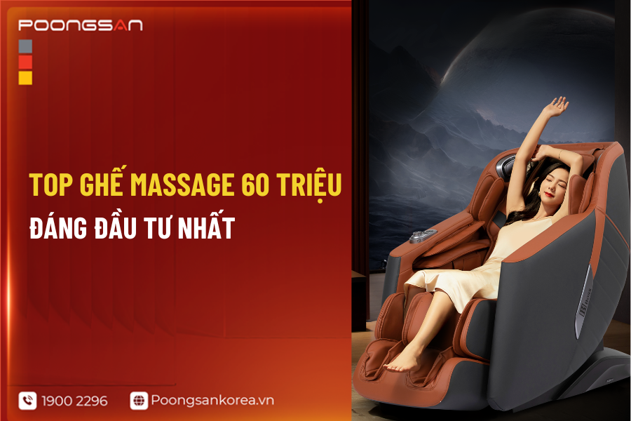 ghế massage 60 triệu