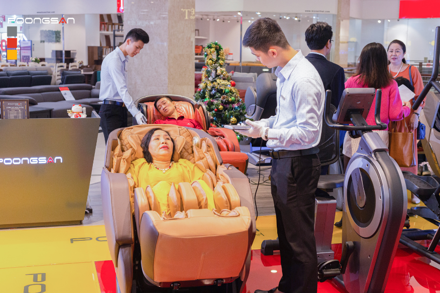 Lợi &iacute;ch tổng thể khi d&ugrave;ng ghế massage thường xuy&ecirc;n