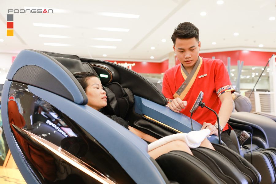 Ghế massage c&oacute; t&aacute;c dụng trị liệu kh&ocirc;ng