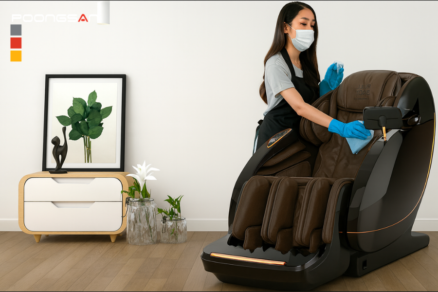 Ghế massage giọng n&oacute;i bị lỗi