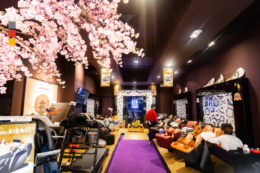 Ghế massage nội địa Nhật Bản