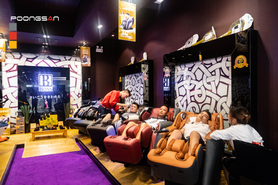 Ghế massage nội địa Nhật Bản