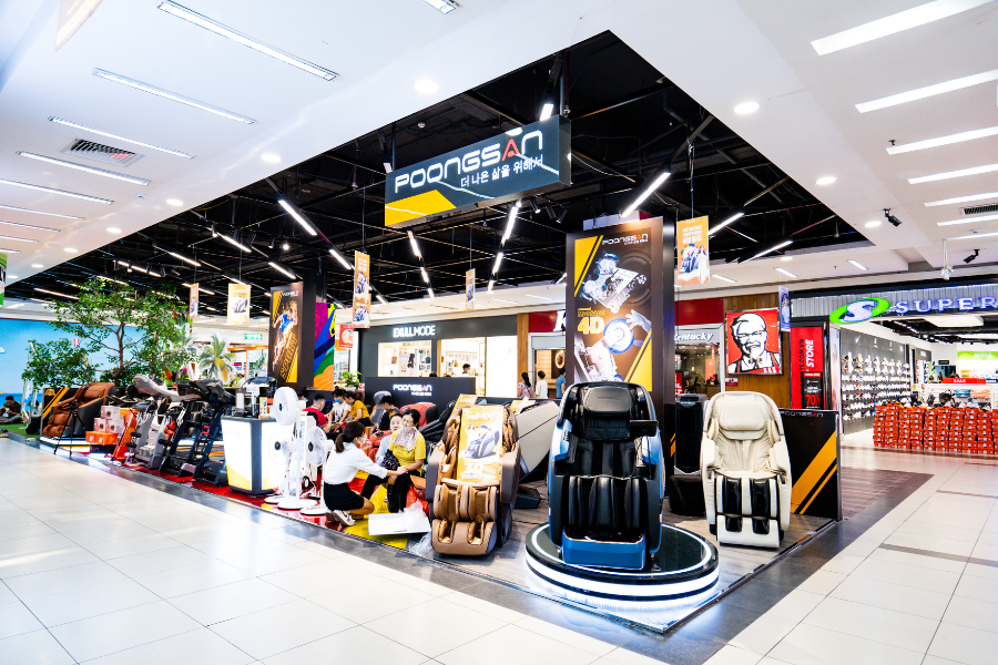 Ghế massage Poongsan