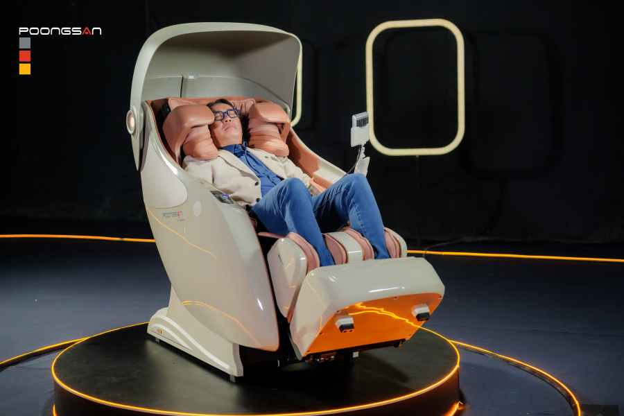 massage Guasha trên ghế massage