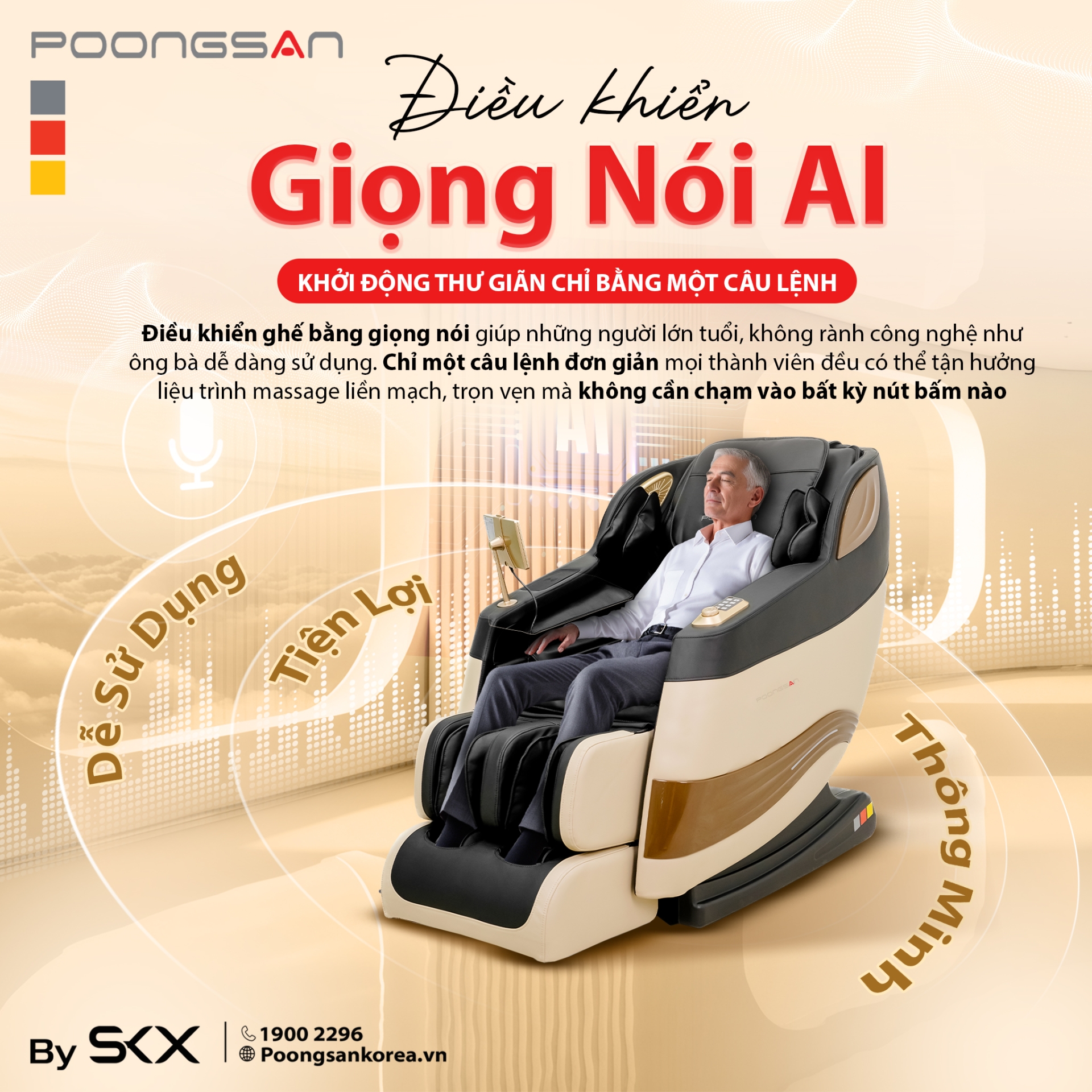 Điều khiển giọng nói AI 