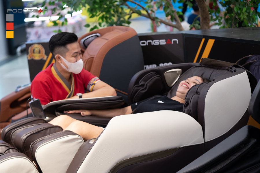 Piston ghế massage