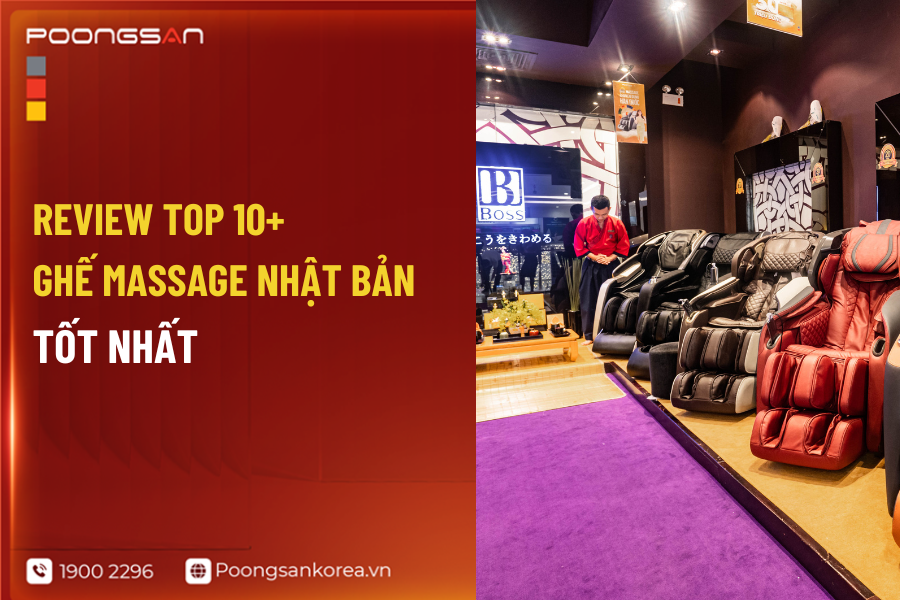 Ghế massage Nhật Bản