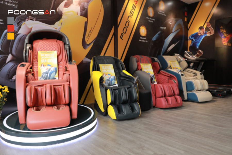 Siêu Thị Bếp Hoàng Cương - Đại lý phân phối ghế massage Poongsan chính hãng
