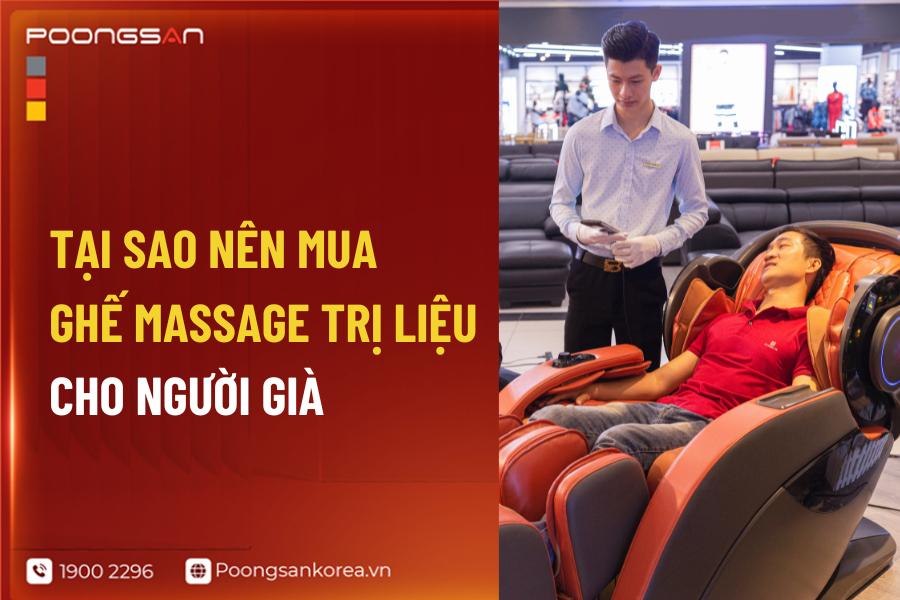 ghế massage trị liệu