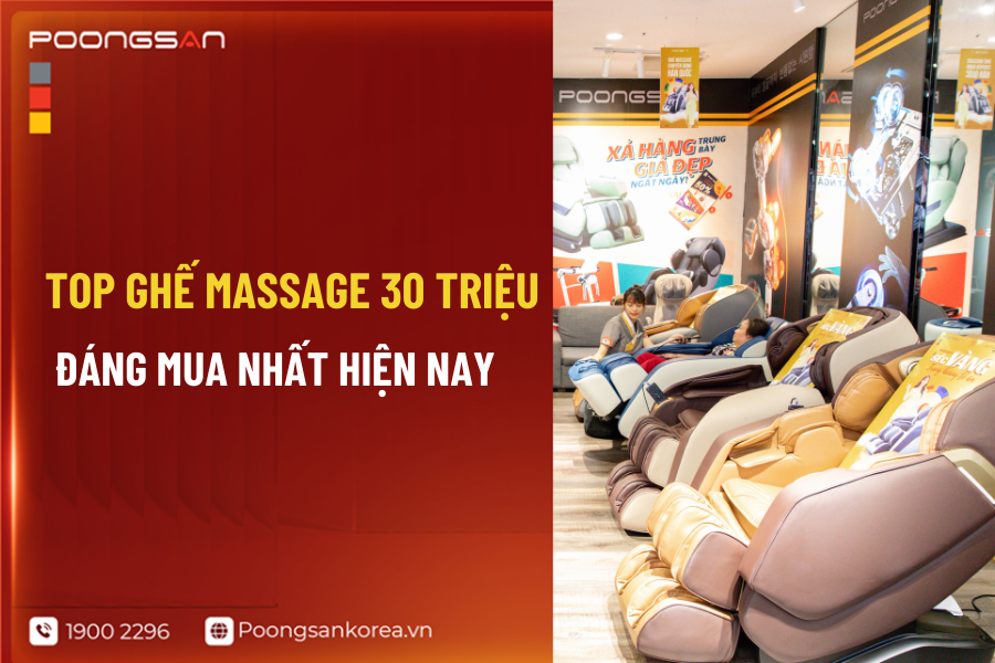 ghế massage 30 triệu
