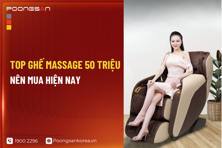 ghế massage 50 triệu