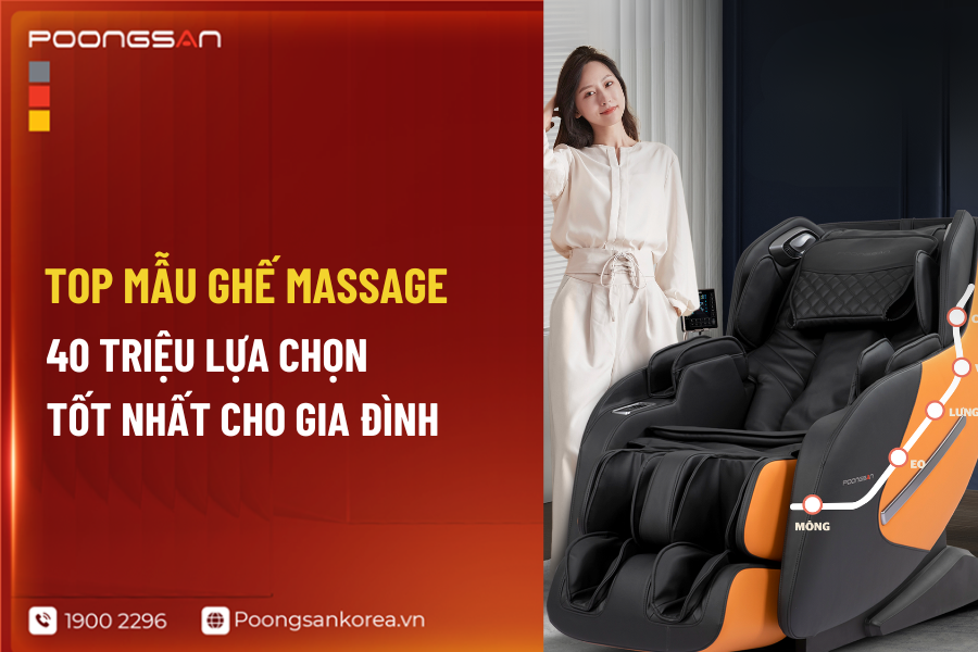 ghế massage 40 triệu